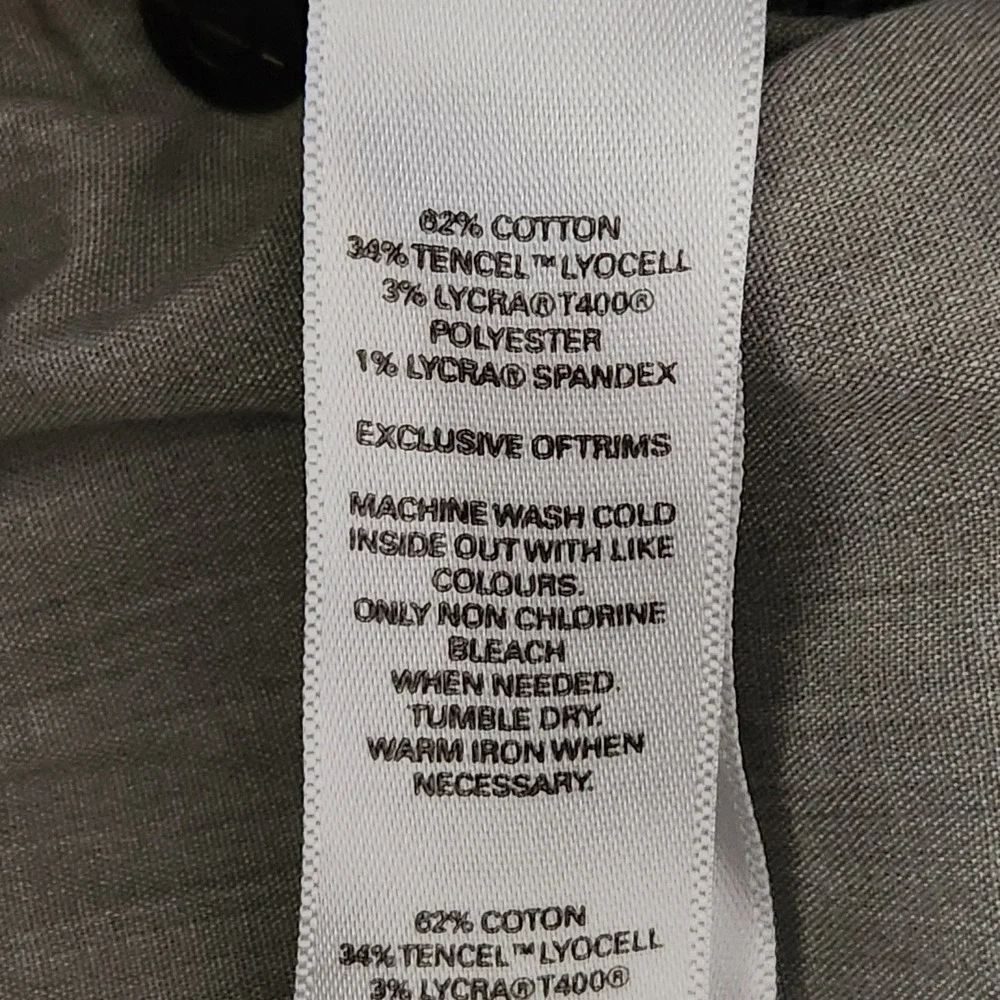 DU/ER Mens N2X Relaxed Taper Pants Mens 32x30 Gray Cotton Blend Stretch Chino